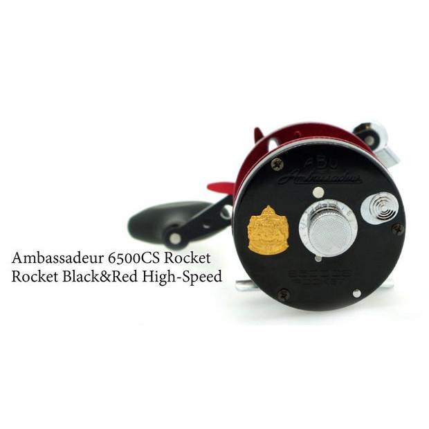 Abu Garcia Ambassadeur 6500CS Rocket Black&Red High-Speed