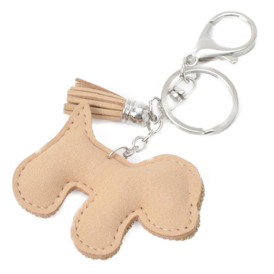 メール便送料無料 再入荷 キーホルダー バッグチャーム 犬 イヌ ブチ