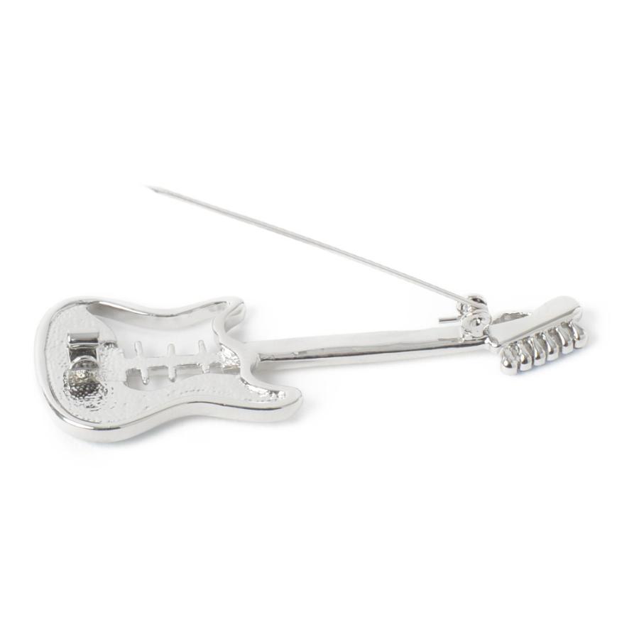 ブローチ ギター エレキギター 音楽 メタル シルバー キラキラ グラデーション プレゼント B ルーノルーモ ヤフー店 通販 Yahoo ショッピング