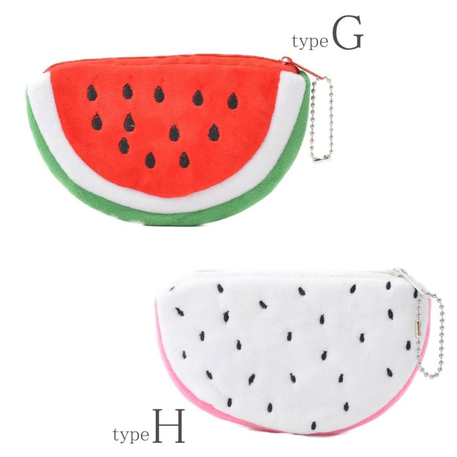 メール便送料無料 ポーチ ミニポーチ 小物入れ フルーツ 果物 オレンジ