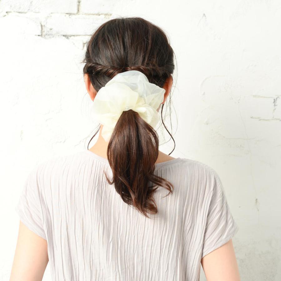 メール便送料無料 シュシュ ビッグシュシュ ヘアアクセサリー