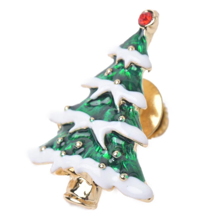 メール便送料無料 クリスマス ピンブローチ ラペルピン ピンバッチ