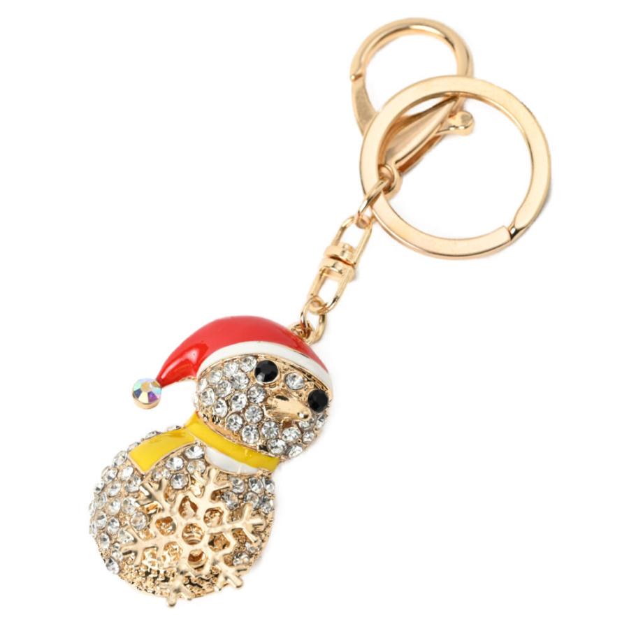 メール便送料無料 キーホルダー バッグチャーム クリスマス