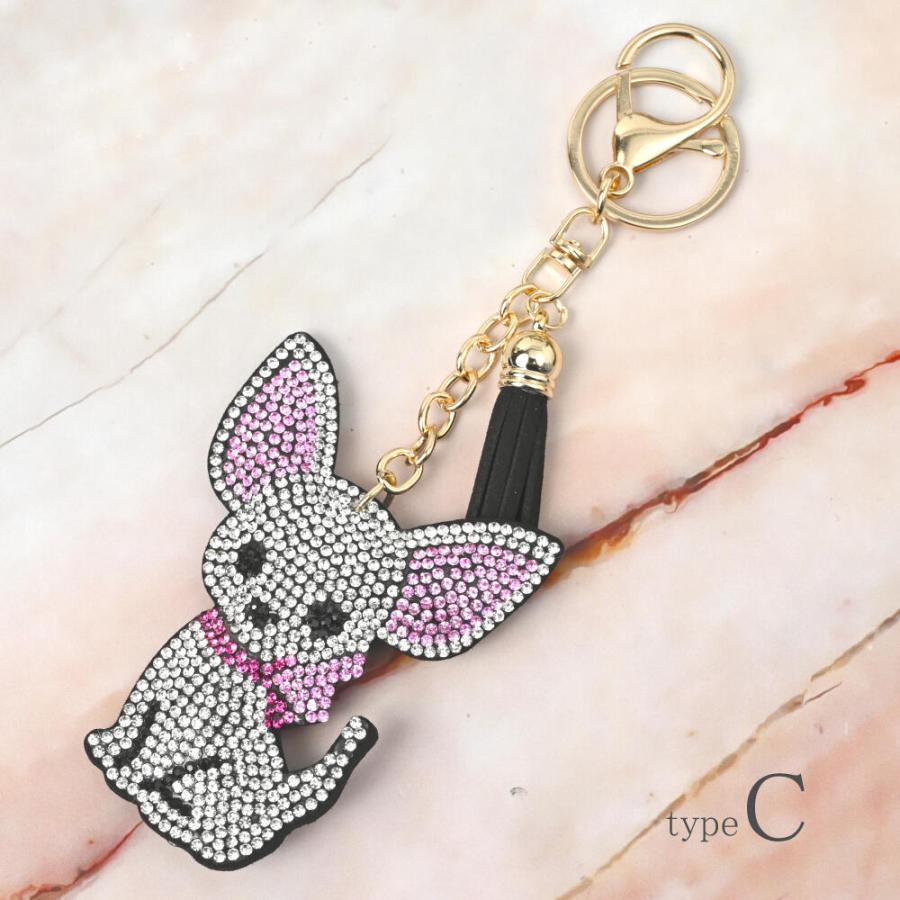 美品✭バッグチャーム 犬 キーホルダー メンズ メール便送料無料 キーホルダー バッグチャーム チワワ 犬 イヌ いぬ