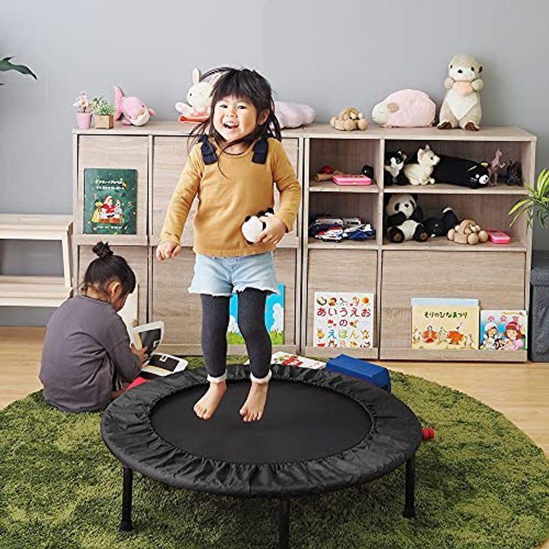 人気no 1 Cr Er クレエ トランポリン こども用 室内 補助手すり付き 大人用 静音 カバー 家庭用 学童保育 保育園 幼稚園 屋内遊び 子供の ダイエット器具 Oyostate Gov Ng