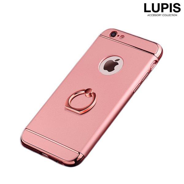 iPhoneケース マットカラー フィンガーリング iPhone6 iPhone7