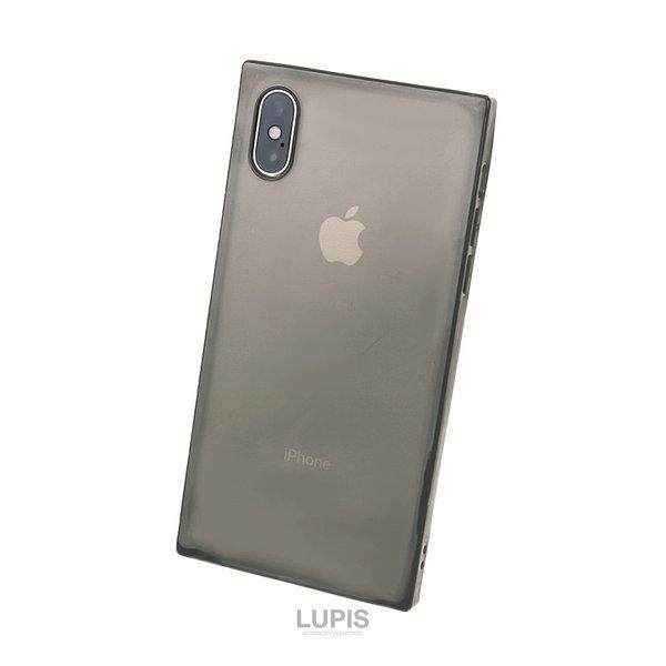 iPhoneケース 透明 iPhone XS X 12 12Pro ソフトケース スクエア