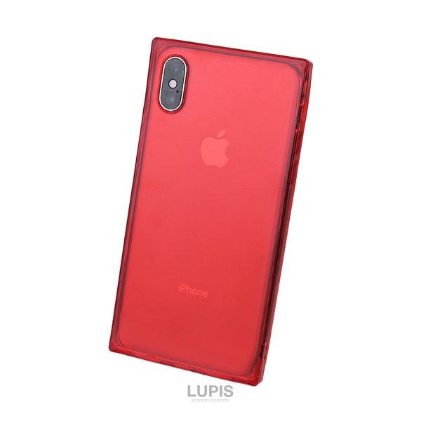 iPhoneケース 透明 iPhone XS X 12 12Pro ソフトケース スクエア ルピス LUPIS｜lupis｜11