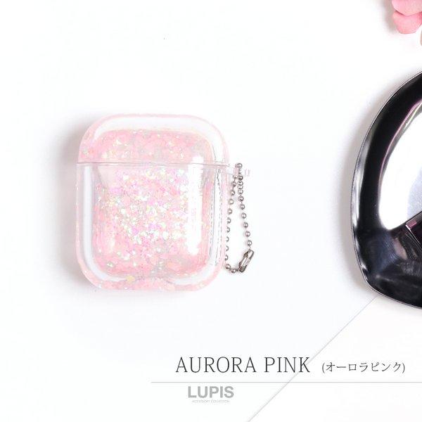 AirPods AirPods2 エアーポッズ ケース ラメ グリッター 液体 かわいい