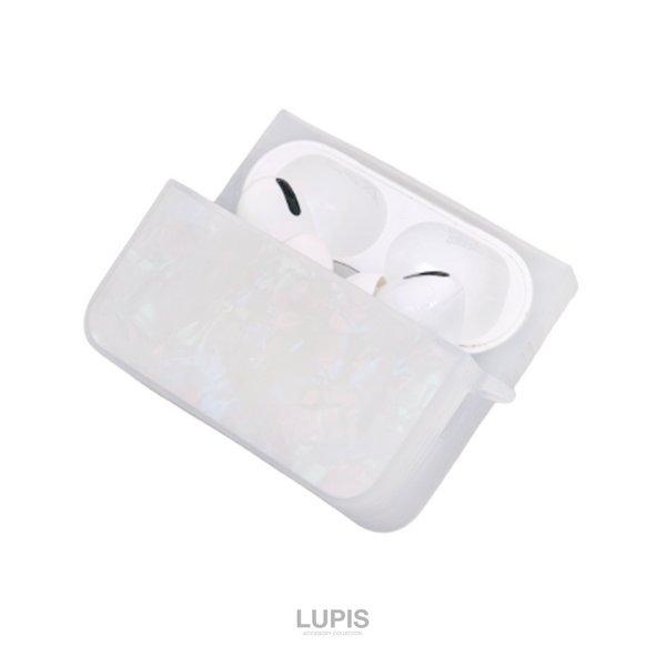 AirPodsProケース ホワイト シンプル おしゃれ AirPods ケース AirPodsPro 第3世代 シェル TPU ソフトケース キューブ