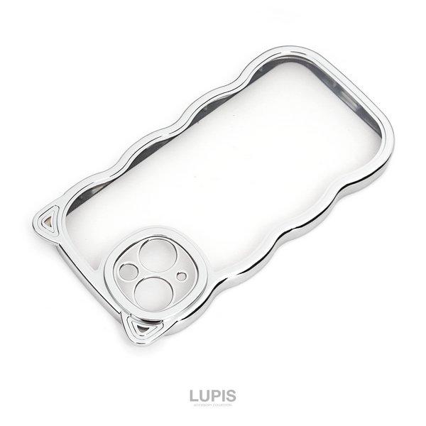 iPhoneケース アイフォンケース iPhone14 iPhone15 猫耳 ウェーブ