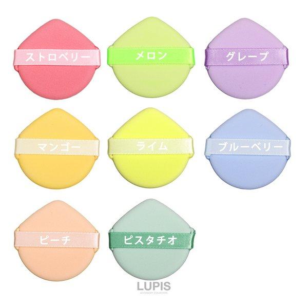 クッションパフ メイクパフ パフ スポンジパフ ドロップ型 下地 ベース