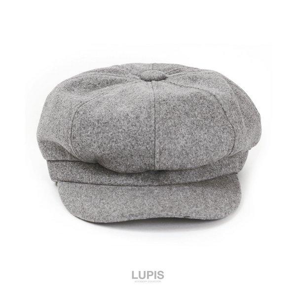 キャスケット レディース シンプル グレー ブラック おしゃれ カジュアル 高見え 秋冬 ルピス lupis | LUPIS | 01