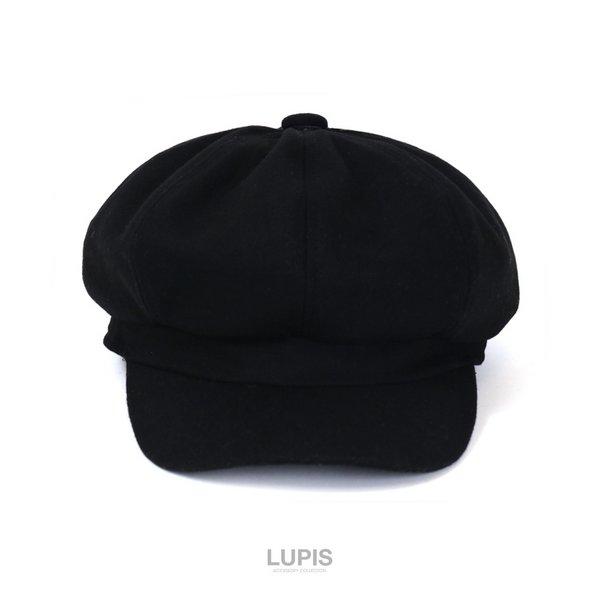 キャスケット レディース シンプル グレー ブラック おしゃれ カジュアル 高見え 秋冬 ルピス lupis | LUPIS | 02