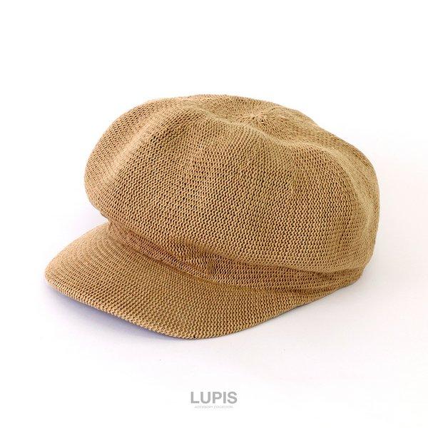 LUPIS（ルピス） キャスケット レディース 帽子 シンプル ペーパー