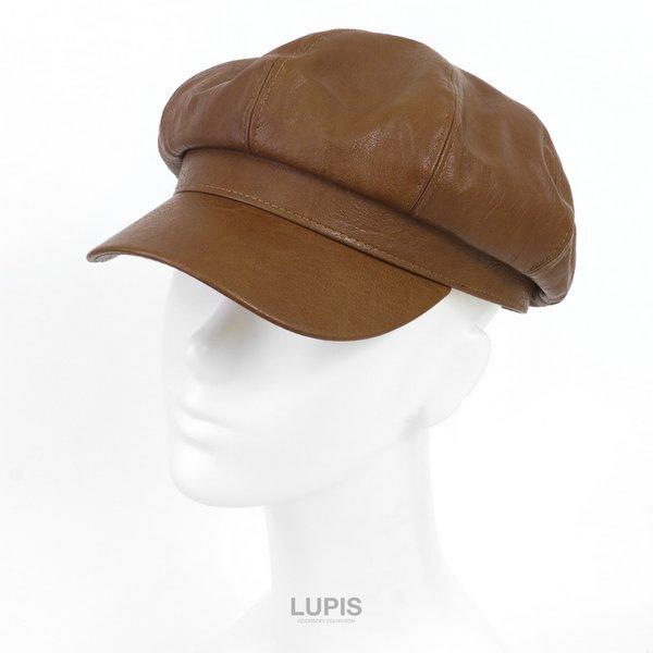 LUPIS（ルピス） キャスケット レディース フェイクレザー 帽子 無地