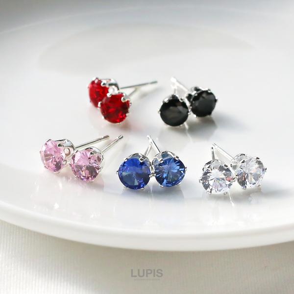 LUPIS（ルピス） ピアス レディース キュービックジルコニア シンプル
