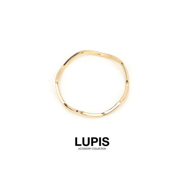 リング 指輪 レディース シンプル ウェーブ ゴールド ルピス LUPIS｜lupis｜03