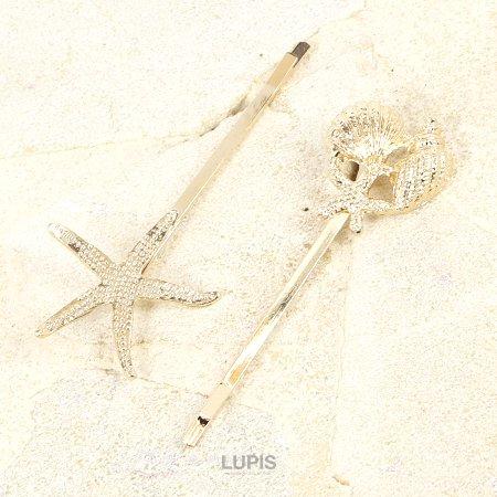 LUPIS（ルピス） ヘアピン ヘアアクセサリー スターフィッシュ ヒトデ