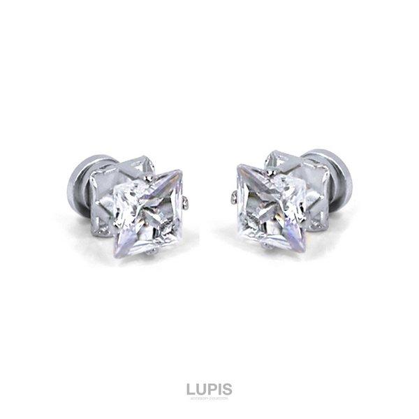LUPIS（ルピス） マグネットピアス イヤリング ピアス マグピ スクエア