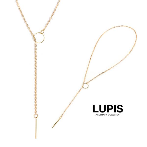 ネックレス レディース ラリアット サークル ゴールド 華奢 ルピス O868 Lupis Yahoo 店 通販 Yahoo ショッピング