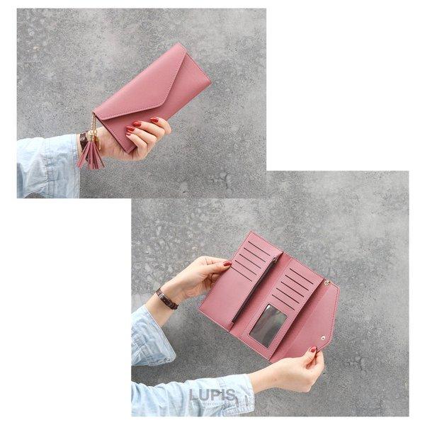 LUPIS（ルピス） 財布 レディース 長財布 三つ折り ウォレット