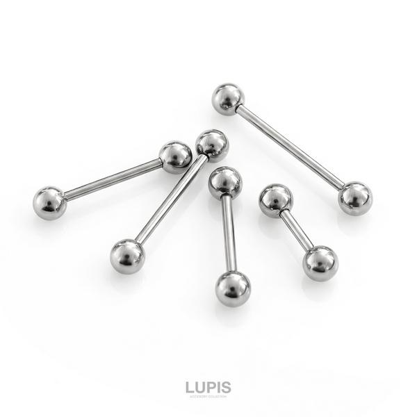 LUPIS（ルピス） ボディピアス 14G ストレートバーベル サージカル