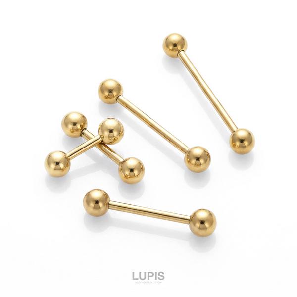 LUPIS（ルピス） ボディピアス ファーストピアス 14G ストレート