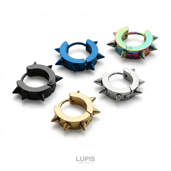 ルビルビ様 リクエスト 10点 まとめ商品 ピアス LUPIS（ルピス） ボディピアス リング 中折れ 18G スパイク トゲトゲ