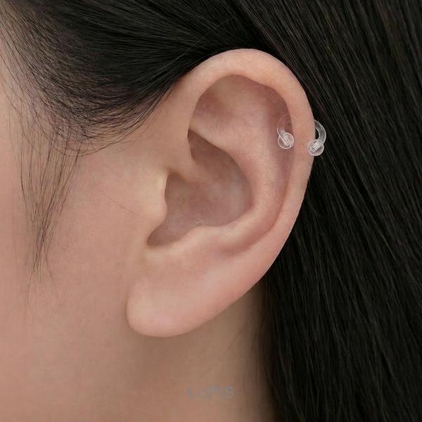 LUPIS（ルピス） ボディピアス 16G サーキュラーバーベル アクリル