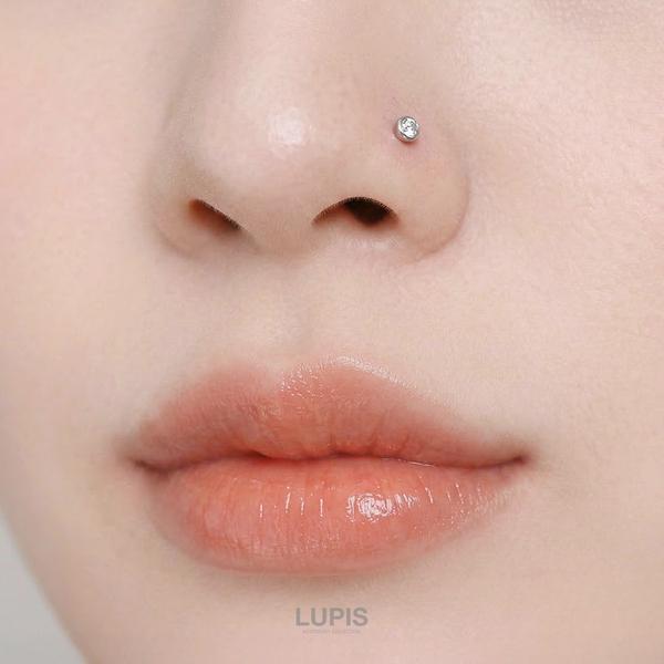 LUPIS（ルピス） 鼻ピアス 20G ノストリル ボディピアス ストーン