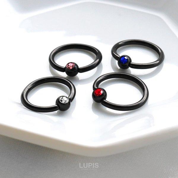 LUPIS（ルピス） ボディピアス 14G キャプティブビーズリング