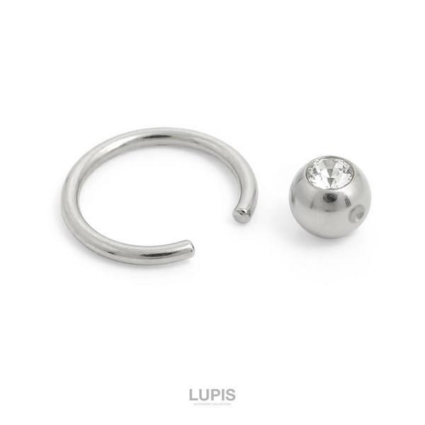 LUPIS（ルピス） ボディピアス 16G キャプティブビーズリング CBR 軟骨