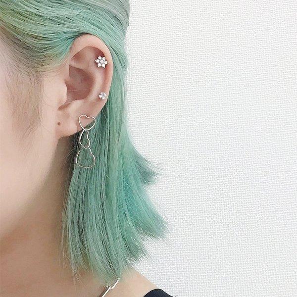 LUPIS（ルピス） ボディピアス 16G ストレートバーベル キュービック