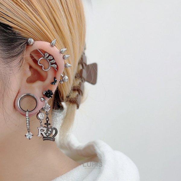 LUPIS（ルピス） ボディピアス 16G ストレートバーベル 軟骨ピアス