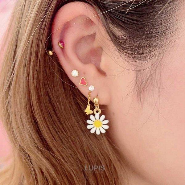 LUPIS（ルピス） ボディピアス 20G ストレートバーベル サージカル