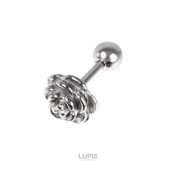 LUPIS（ルピス） ボディピアス 16G ストレートバーベル フラワー