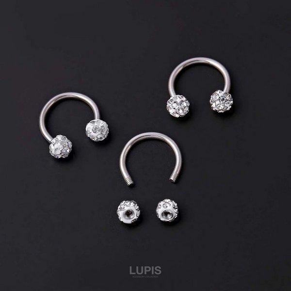 LUPIS（ルピス） ボディピアス サーキュラーバーベル 16G 16ゲージ