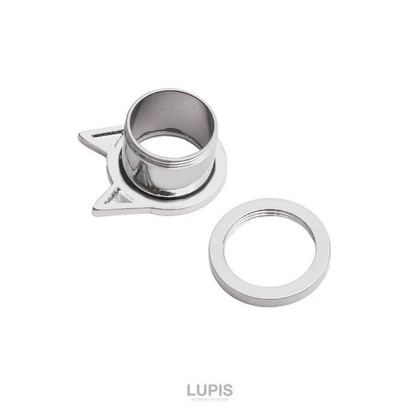 ボディピアス トンネル アイレット 0G 00G 12mm 拡張 猫耳 サージカル ステンレス 316L 金属アレルギー対応 LUPIS ルピス｜lupis｜06