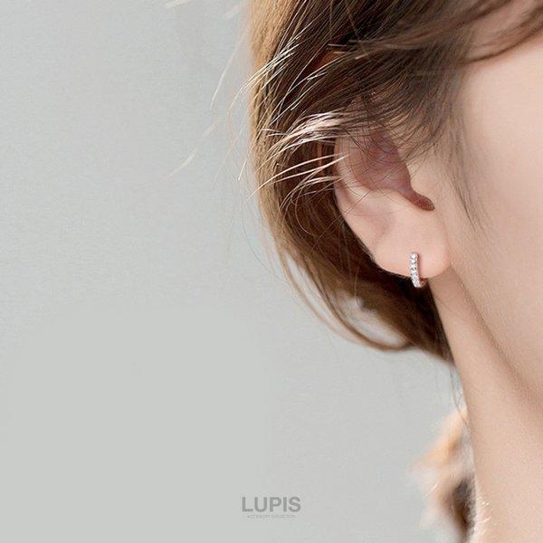 LUPIS（ルピス） ボディピアス フープピアス リング 中折れピアス