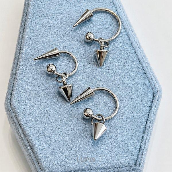 LUPIS（ルピス） ボディピアス サーキュラー 18G 18ゲージ コーン