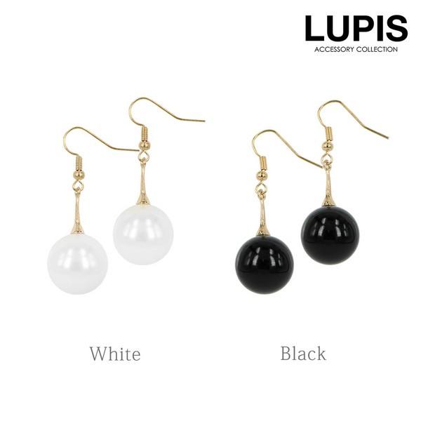 ピアス パール フックピアス 揺れる 大ぶり シンプル 大人 ルピス LUPIS｜lupis｜07