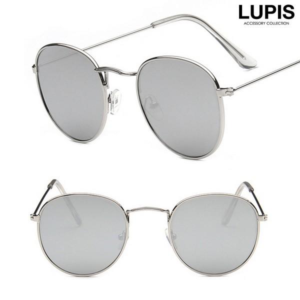 みみ様 カルティエ 度なし サングラス グレー シルバー メタル レディース LUPIS（ルピス） サングラス レディース ミラー カラーレンズ 韓国っぽ