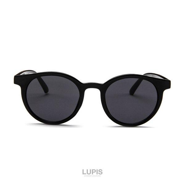 LUPIS サングラス レディース ボストン ブラック ベージュ