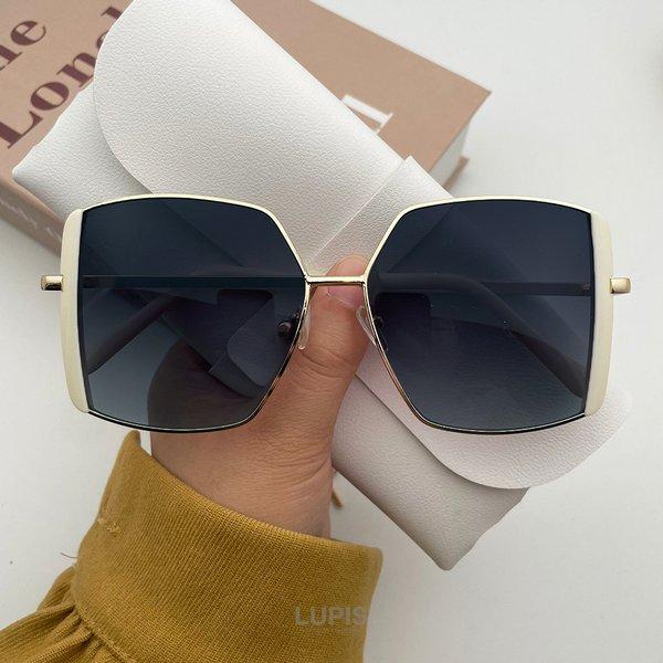 LUPIS（ルピス） サングラス レディース スクエア ペンタゴン ポリゴン