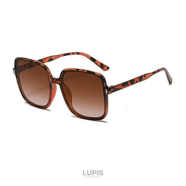 LUPIS（ルピス） サングラス レディース スクエア ラウンド 大きめ