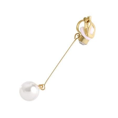 クリップ イヤリング パール ゴールド Melody Accessory（メロディーアクセサリー） イヤリング クリップ