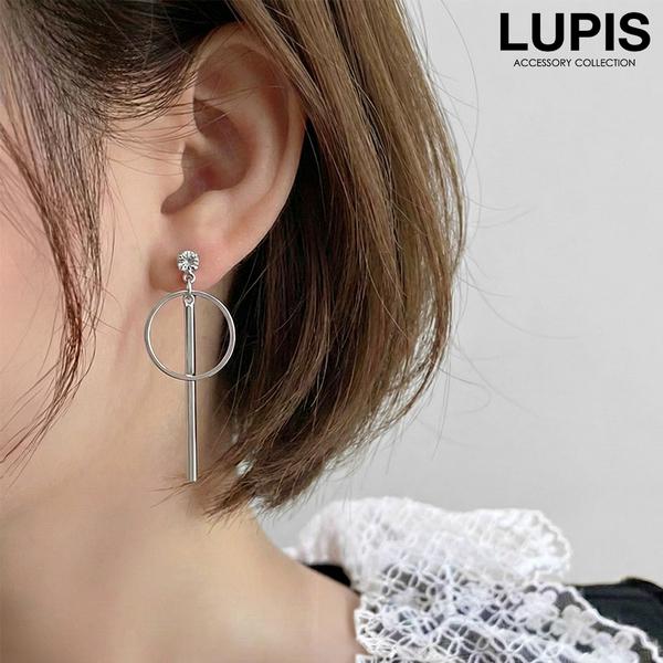 LUPIS（ルピス） イヤリング 大ぶり 揺れる クリップ レディース