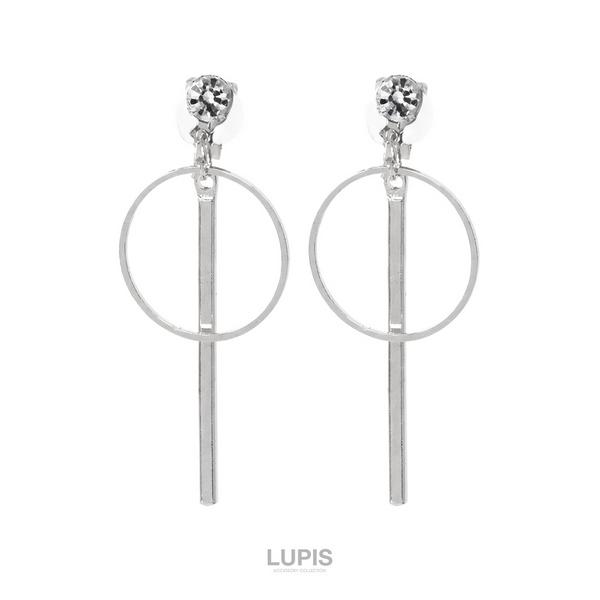 LUPIS（ルピス） イヤリング 大ぶり 揺れる クリップ レディース
