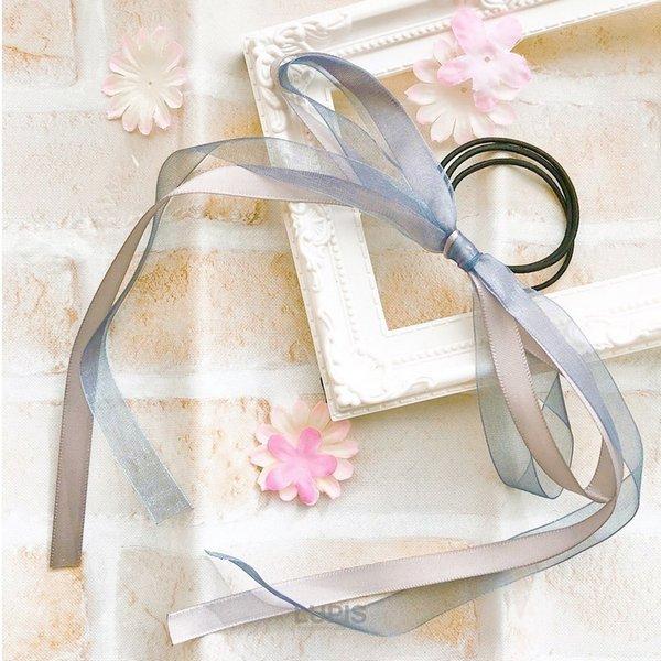 オーガンジーリボン ヘアゴム 星屑あつめ オーガンジーリボン ヘアゴム 星屑あつめ